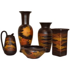 Collection of Royal Haeger "Earth Wrap" Pottery
