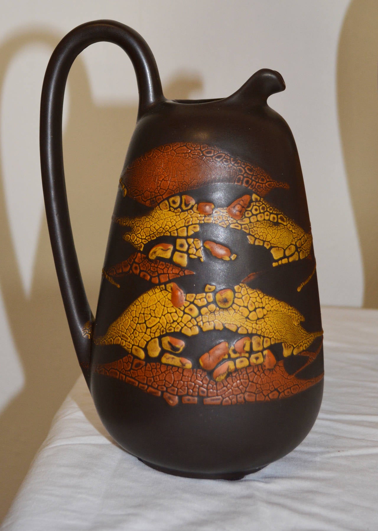 royal haeger earth wrap vase