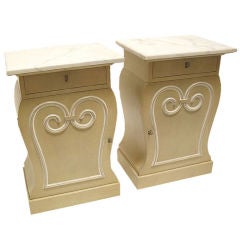 Pair of Grosfeld House Side Cabinets / Nightstands