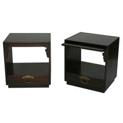 Pair of Mid-Century Modern Mahogany Night Stands 8