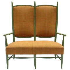 Rare Sculptural Settee 4