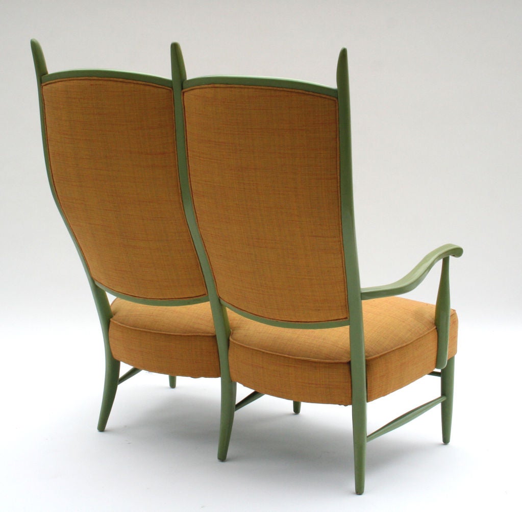 Mid-Century Modern Maxwell Royal Settee For Sale