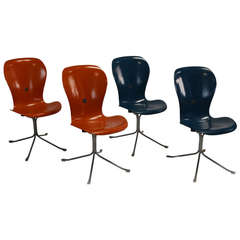Set of 4 Ion Chairs by Gideon Kramer