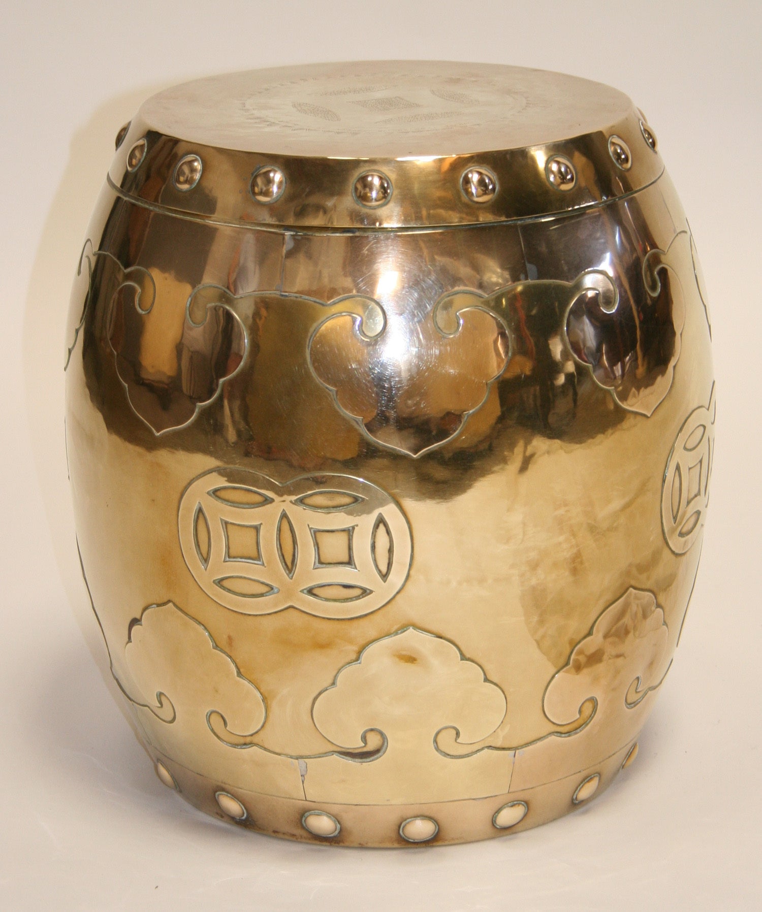 Brass Asian Garden Seat