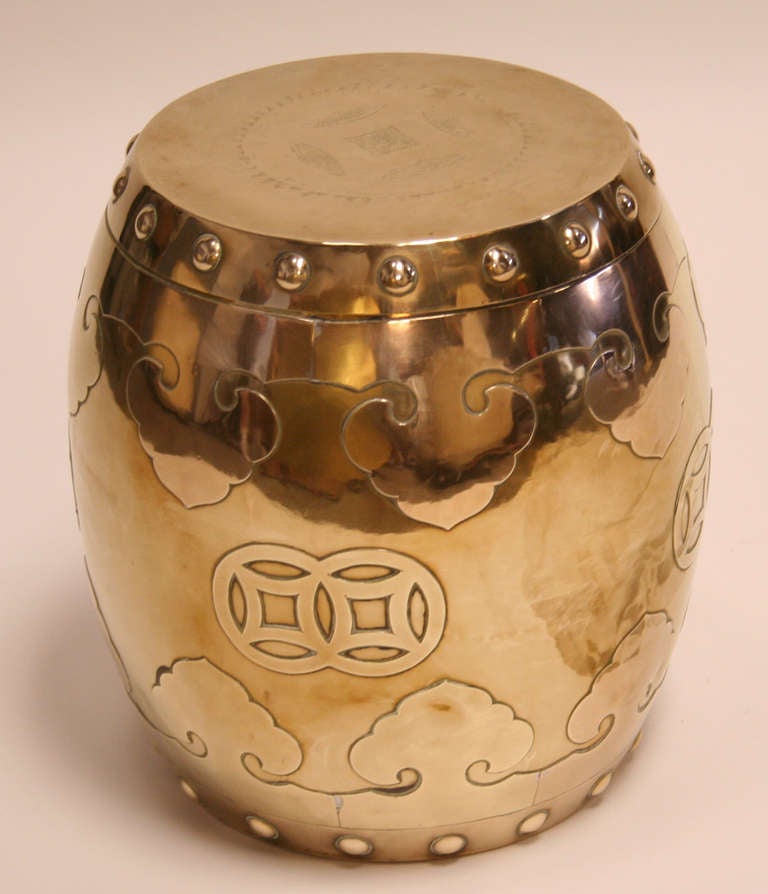 Hong Kong Brass Asian Garden Seat