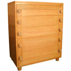 Oak Mid-Century Chest of Drawers