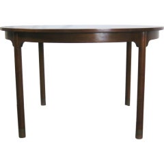 Baker Extension Dining Table in the style of Michael Taylor