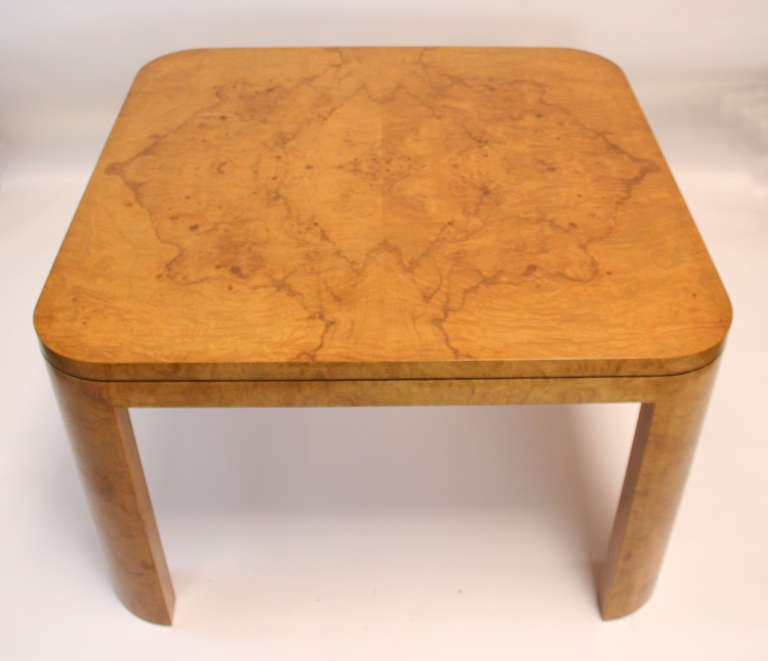 burl wood table