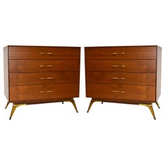 Pair of Mid-Century Chest of Drawers,