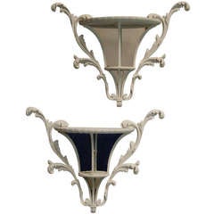 Pair of Rococo Style Wall Brackets