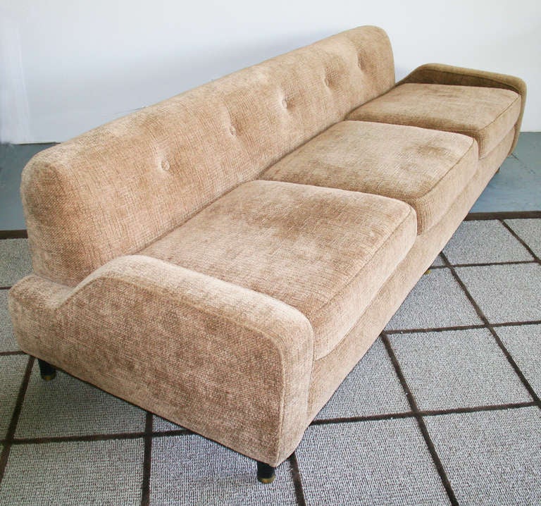 American Mid-Century Modern Sofa after Paul Laszlo
