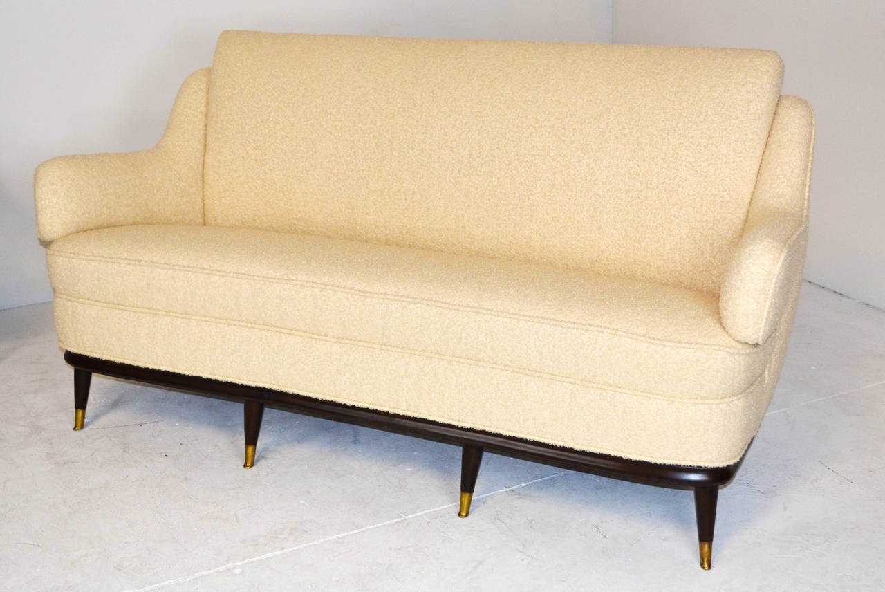 20th Century Ico Parisi Style Italian Sofa