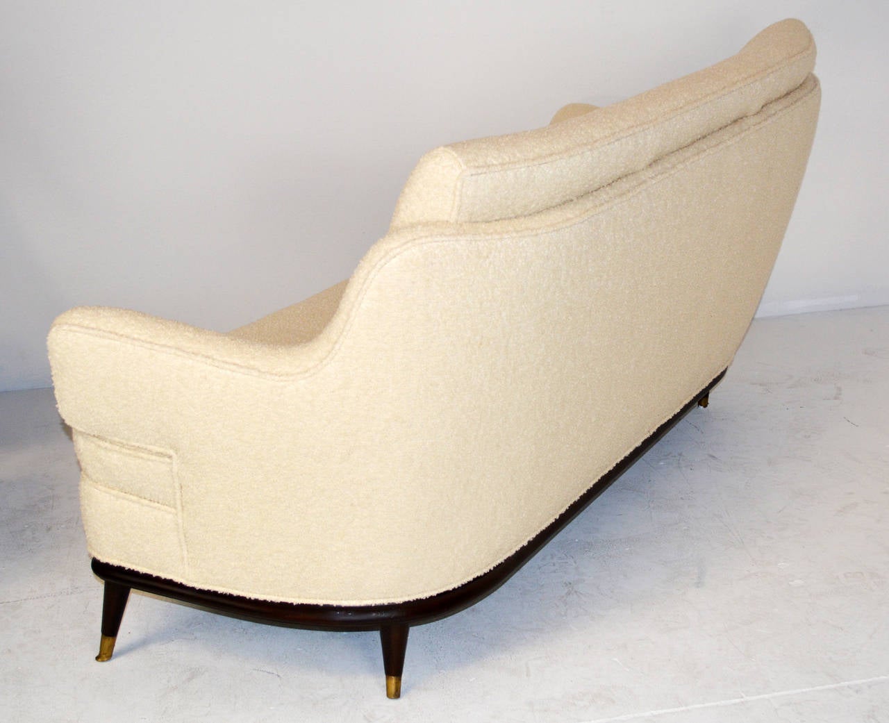 Ico Parisi Style Italian Sofa In Good Condition In Palm Springs, CA