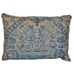 Rare Antique Fortuny Pillow