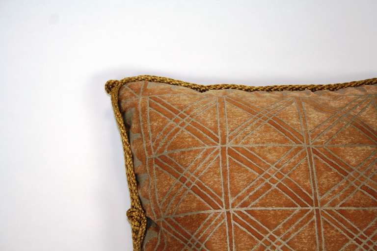Vintage Fortuny Pillow In Excellent Condition In Palm Springs, CA