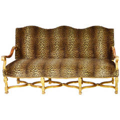 Antique 19th Century French Regence Style Sofa
