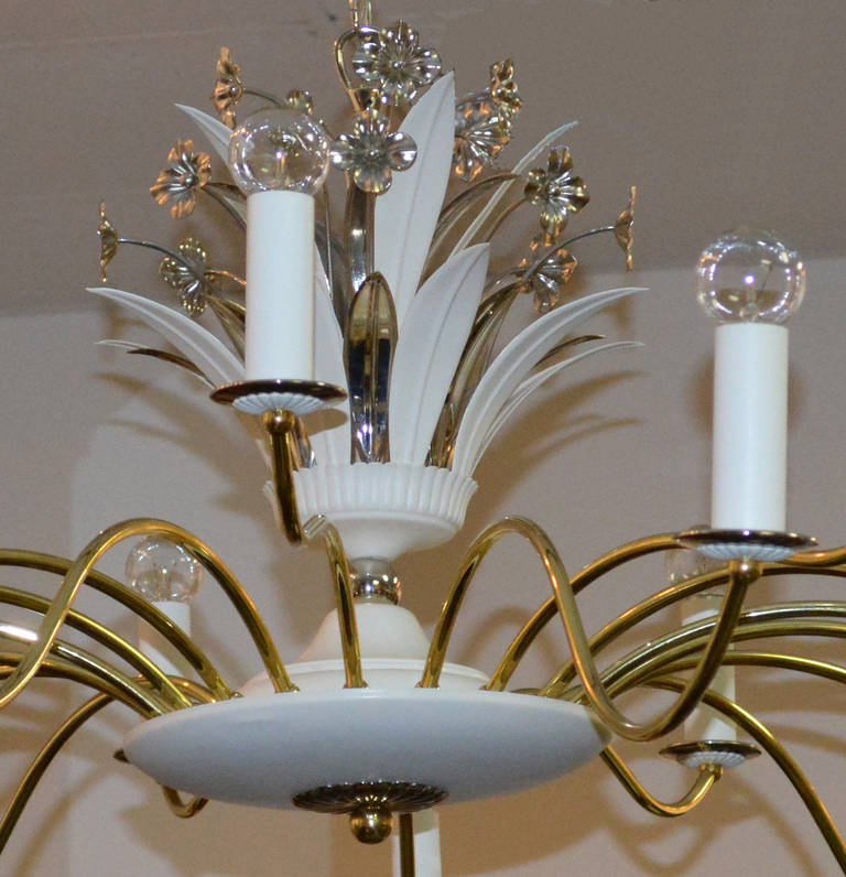 1940s Monumental Chandelier For Sale 1