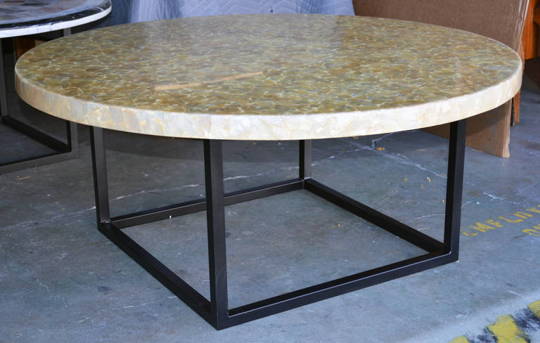 capiz shell table