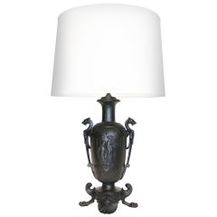 Antique 19th Century Neo-Grec Lamp