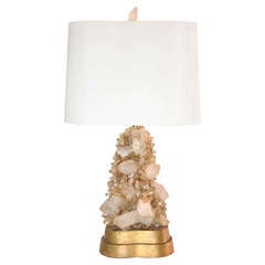 Carole Stupell Quartz Crystal Lamp