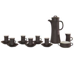 Dansk Flamestone Coffee Set by Jens Quistgaard 2