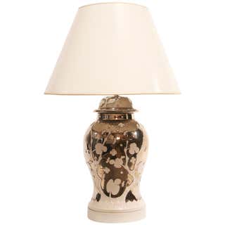 Large Single Blanc de Chine Table Lamp For Sale at 1stDibs