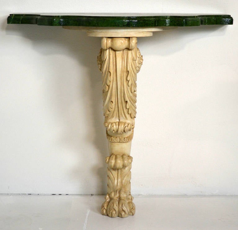 George III Style Console in the Manner of Kent In Good Condition For Sale In Palm Springs, CA