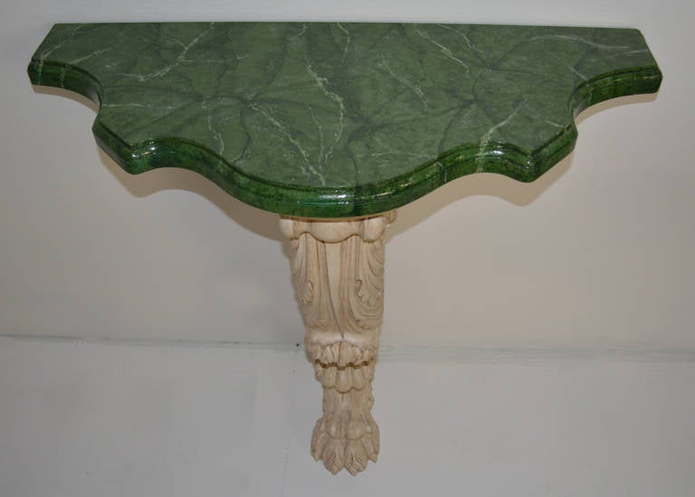 20th Century George III Style Console in the Manner of Kent For Sale