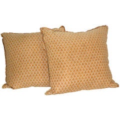 Pair of Vintage Fortuny "Murillo" Pillows