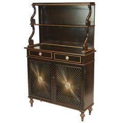 Regency Revival Bookcase Secretaire 2