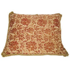 Vintage Fortuny Pillow 1