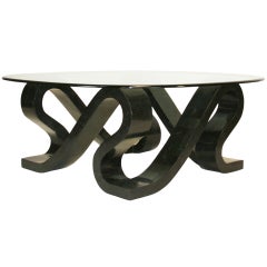 Tessellated Stone "Ribbon" Coffee table