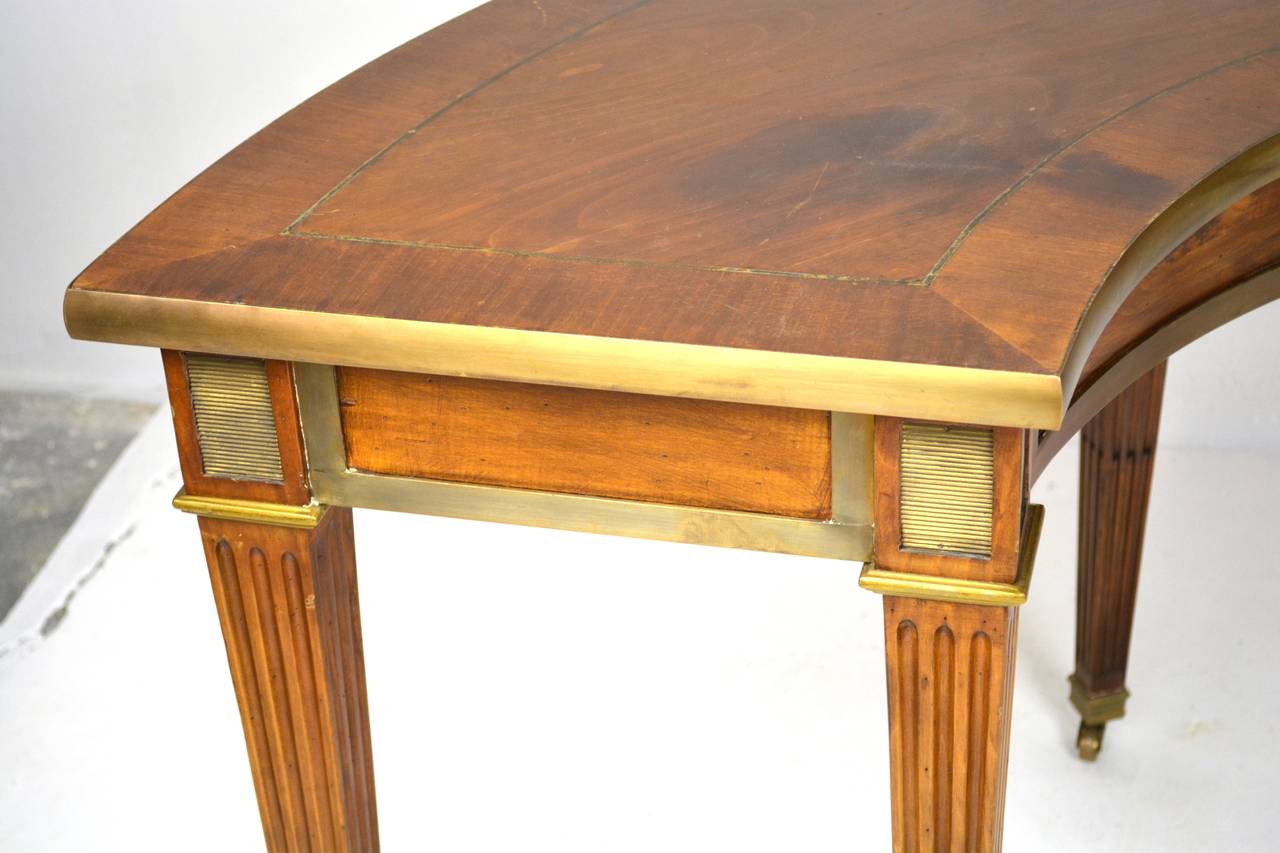 Neoclassical Elegant Neo-Classical Style Hunt Table or Desk