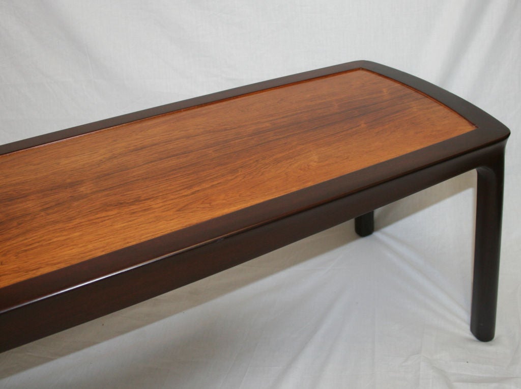 Edward Wormley for Dunbar Rosewood Coffee Table In Good Condition In Palm Springs, CA