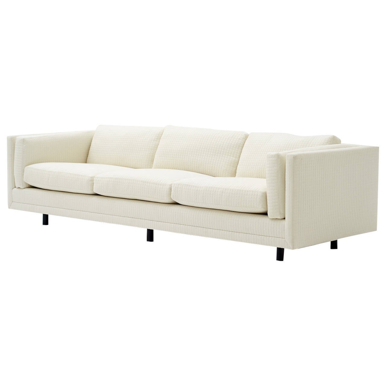 Harvey Probber Tuxedo Sofa For Sale at 1stdibs