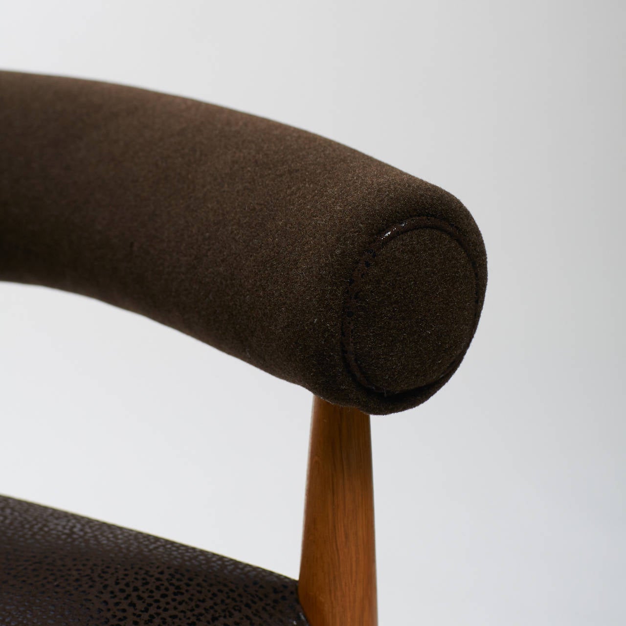 Leather Ring Chairs by Nanna Ditzel