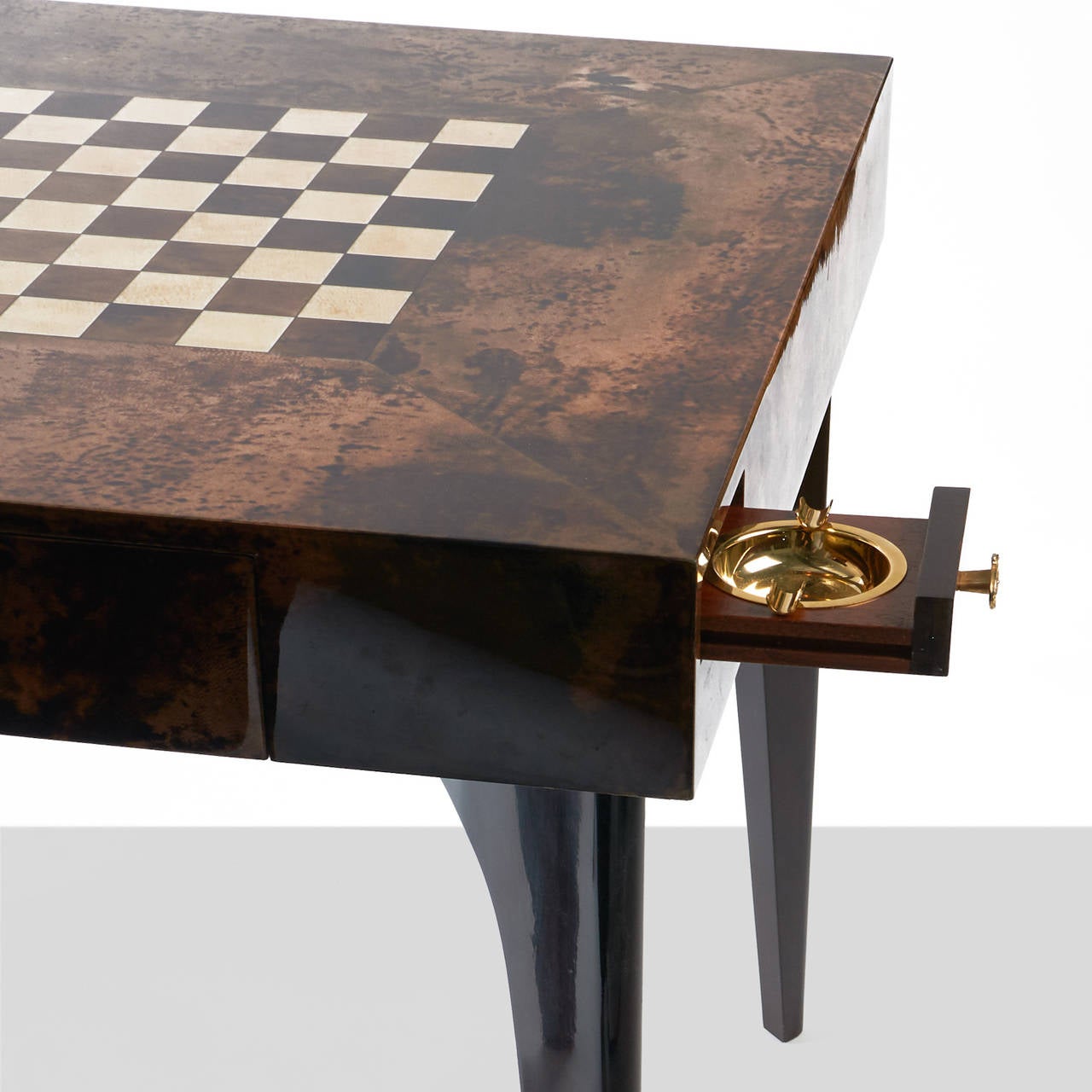 Mid-Century Modern Aldo Tura Game Table