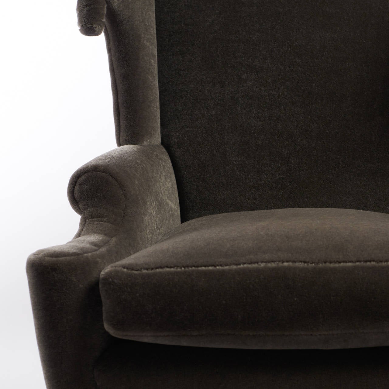 Arturo Pani Wingback Chairs In Good Condition In San Francisco, CA