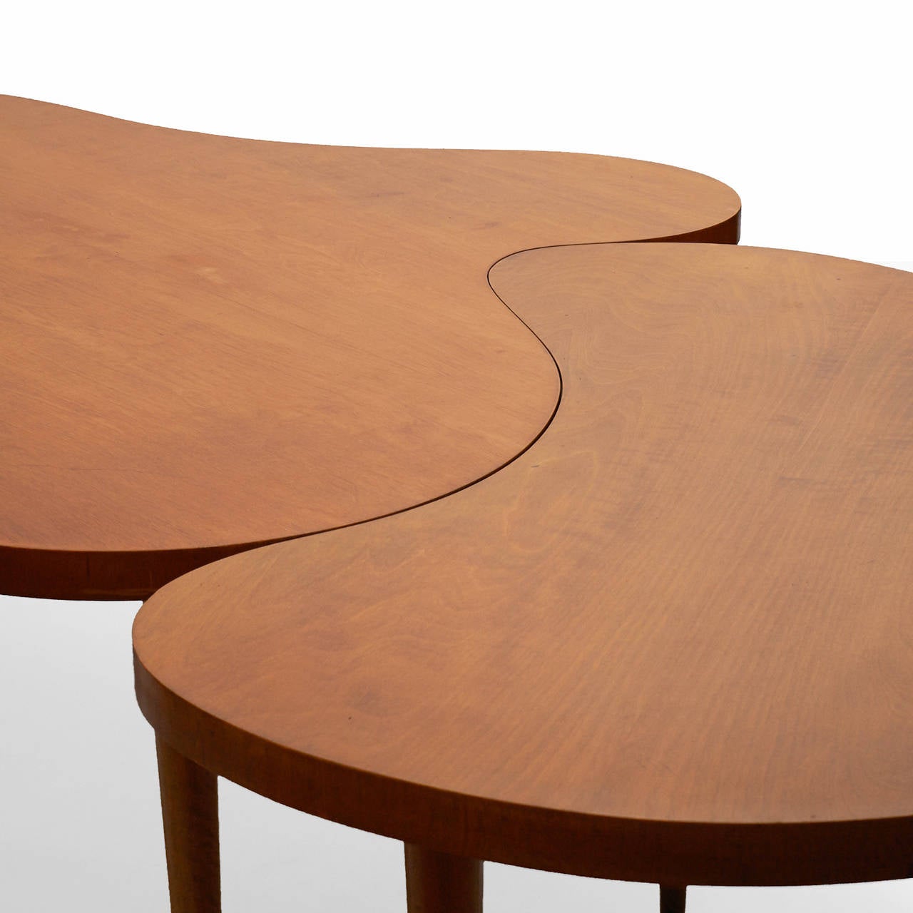 Edmond Spence TwoPart Maple Dining Table at 1stDibs