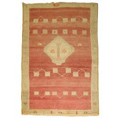Abstract Turkish Anatolian Rug 12