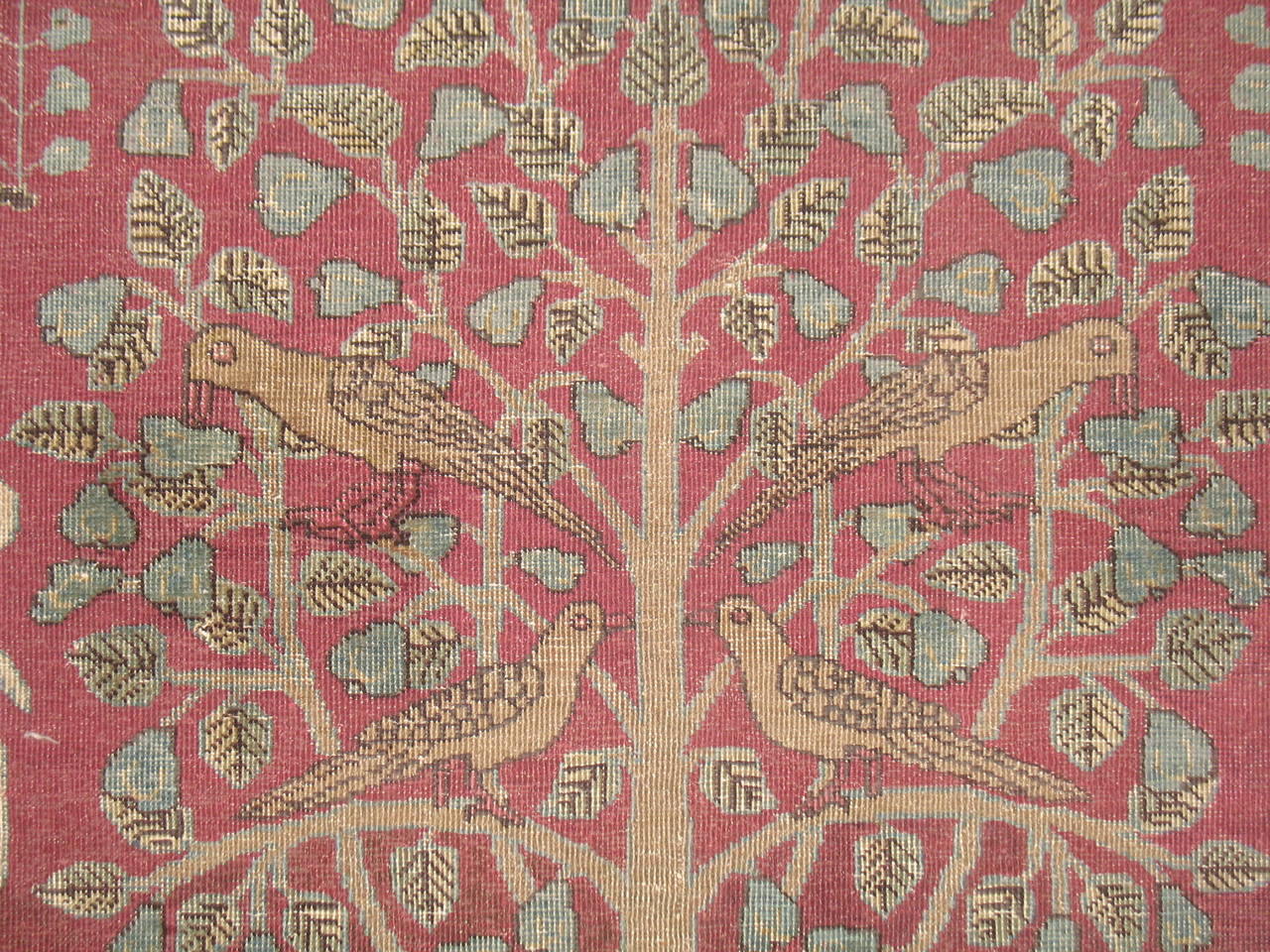 Persian Pictorial Animal Rug at 1stdibs