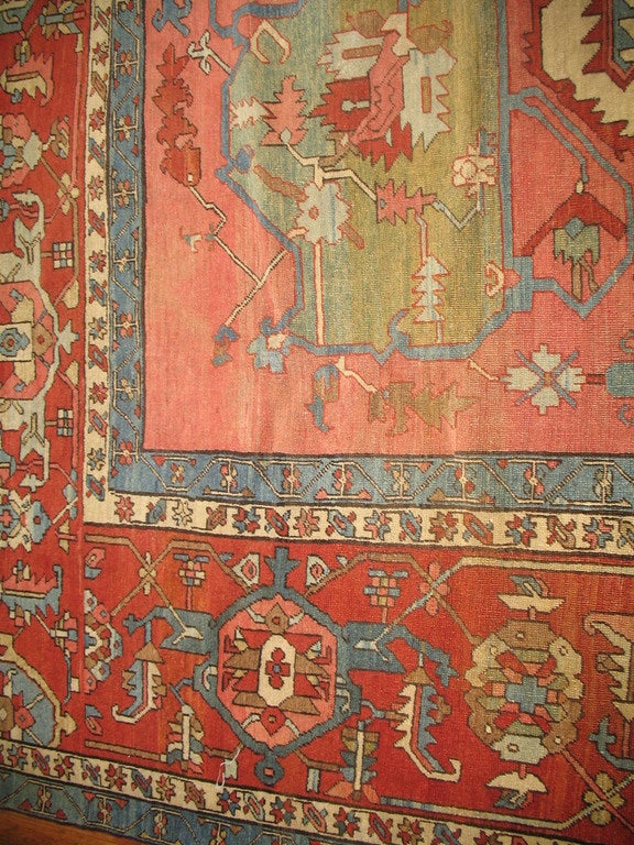 Persian 19th Century Serapi Rug, circa 1870