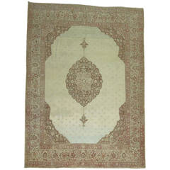 Antique Persian Tabriz Rug 11