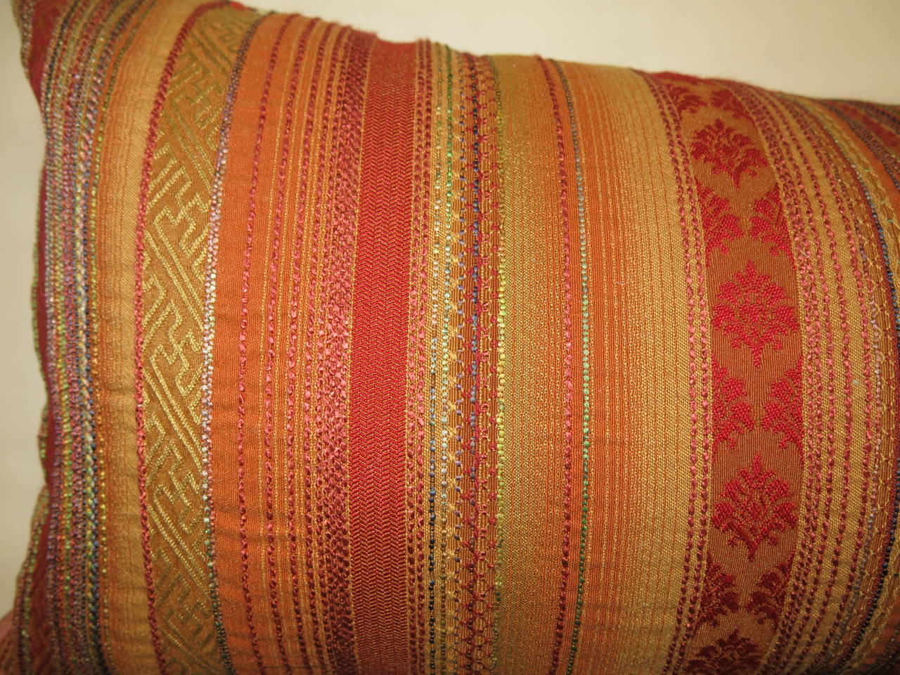 Hand-Crafted Persian Malayer Lumbar Pillow