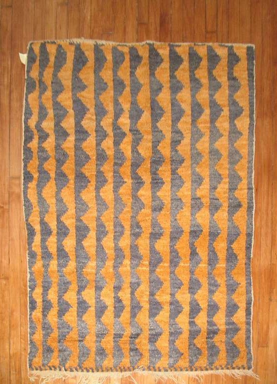 A  Mid-century Turkish Tulu rug.