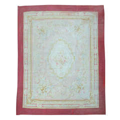 Antique French Aubusson Carpet 2