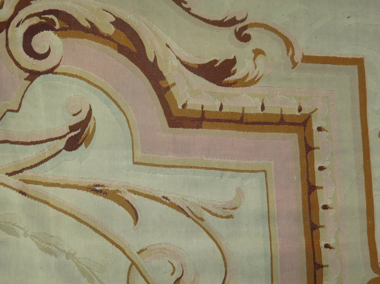 Laine aubusson français du 18ème siècle:: taille d'un palais en vente