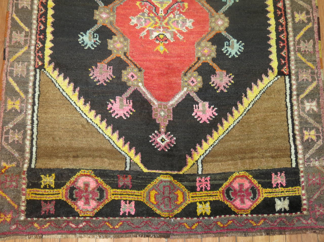An eclectic Mid-Century Turkish Anatolian rug.