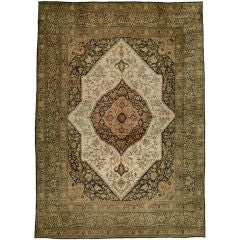 Antique Persian Tabriz 12