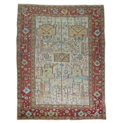 Antique Persian Heriz Rug 12